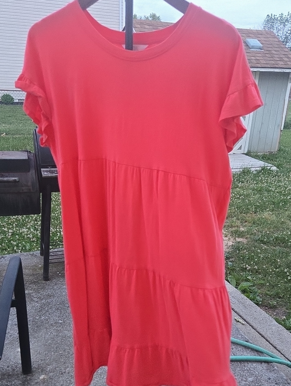 Time and Tru Pink Short Sleeve Crew Tee